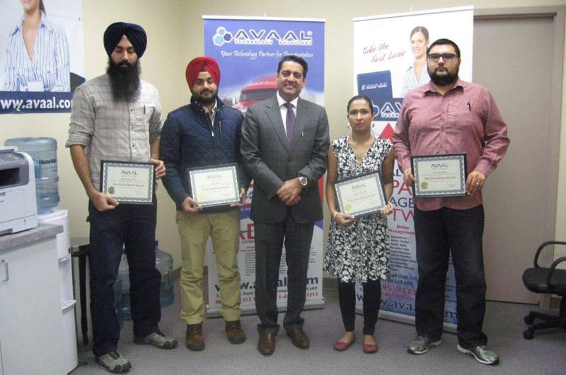 Avaal Technology celebrates the graduation of its 27th class in the Dispatch Specialist Course at its Winnipeg campus