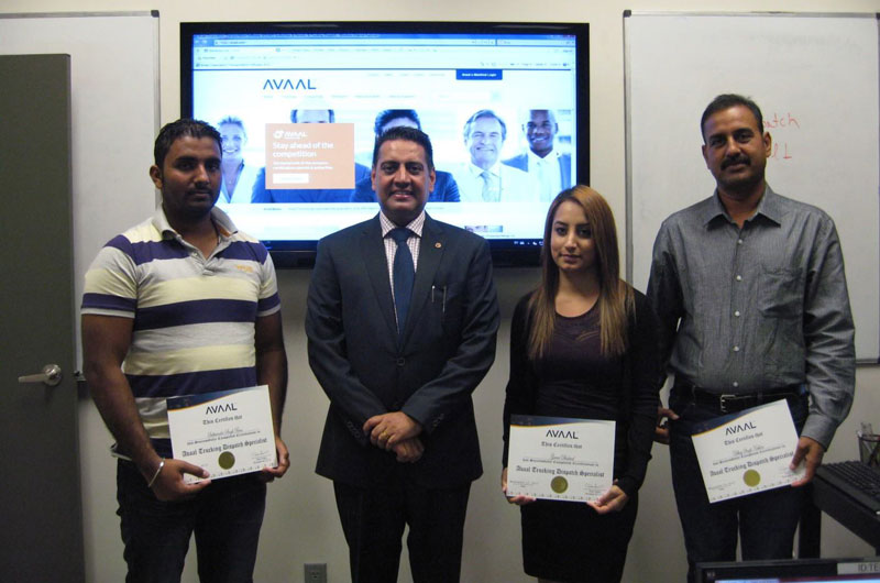 Avaal Technology celebrates the graduation of its 50th West Coast class in the Dispatch Specialist Course